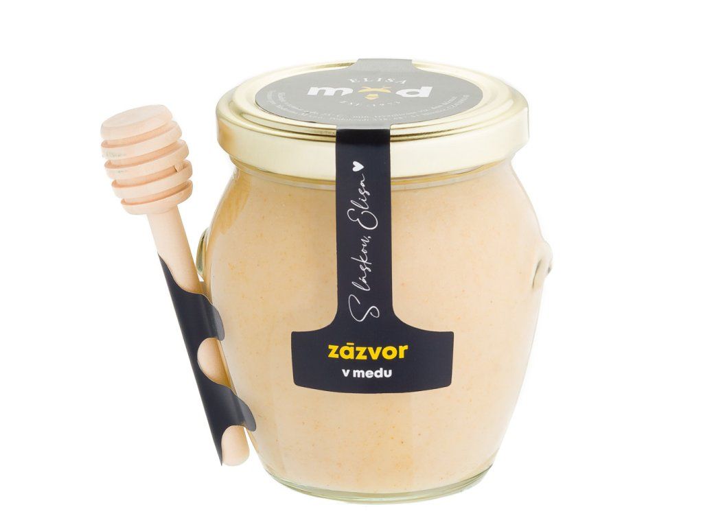 zázvor v medu